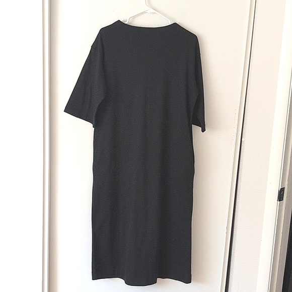 Ralph Lauren Womens Small 100% Cotton Maxi Dress Black Classic Contemporary - Picture 7 of 9